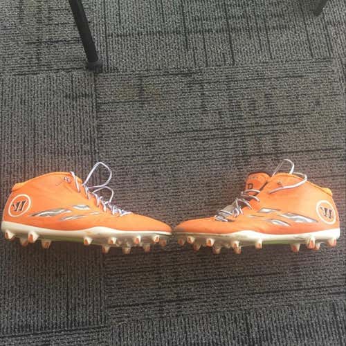Princeton Team Issue Warrior Burn 8.0 Cleats 10”
