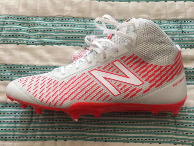Size 14(Adult)-Limited Edition World Series of Youth Lacrosse New Balance Burn X Mid Cleats