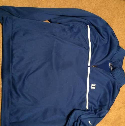 Duke Nike 1/4 Zip Up Size XL