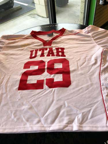 brand new never worn Utah lacrosse jersey