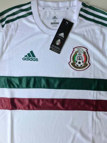 New MEXICO NATIONAL TEAM AWAY Adidas FIFA WOLD CUP PLAYER SOCCER JERSEY