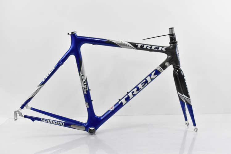 Trek 5200 Carbon Frameset Blue/Pearl/Carbon 56cm