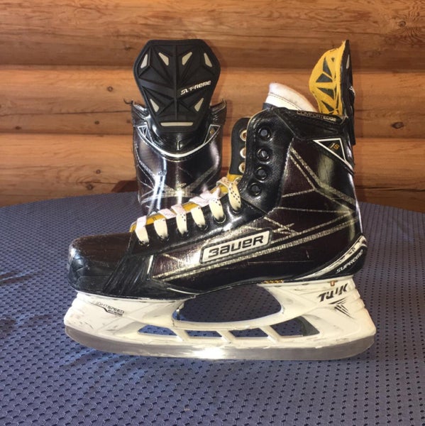 Custom Prostock Bauer 1S Supreme Skates. Size 8 3/4 - Step Steel Tuik