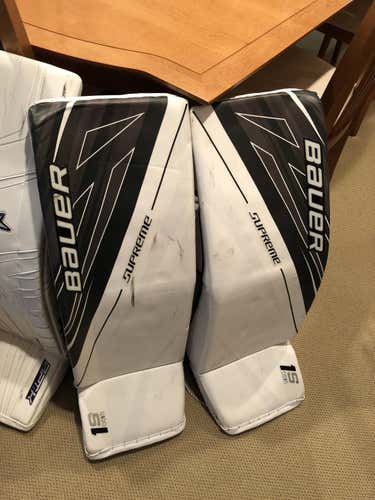 Bauer supreme 1s Goalie Leg Pads Senior M