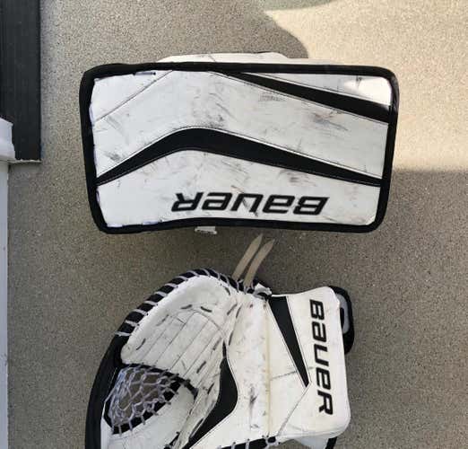 Intermediate Bauer Reactor 9000 Glove And Blocker