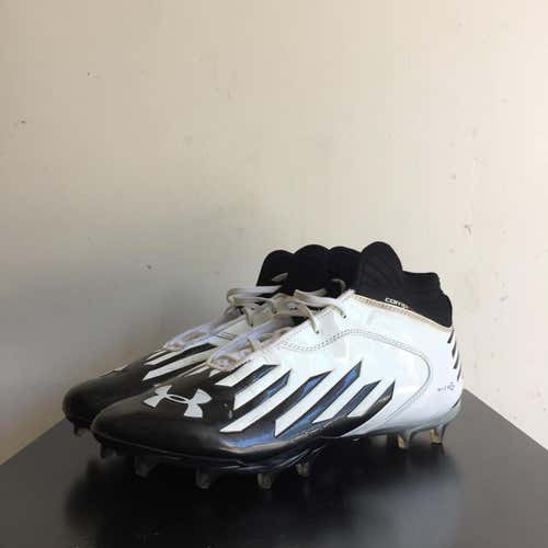 Under Armour Diablo Striped Cleats  Sz 12.5