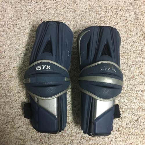 STX Assault Arm Guard Navy Blue