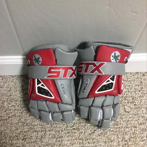 Ohio State STX Cell IV Gloves