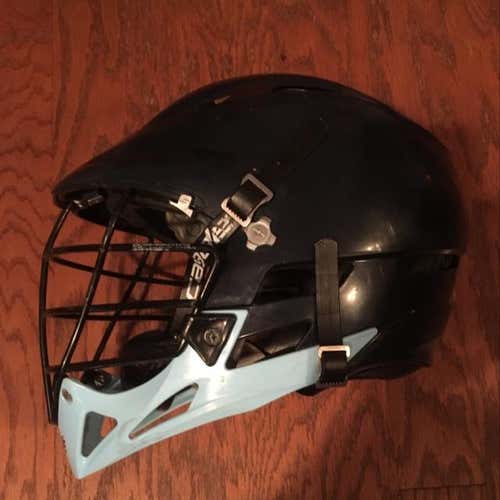 Cascade Pro 7 Lacrosse Helmet Navy And Baby Blue