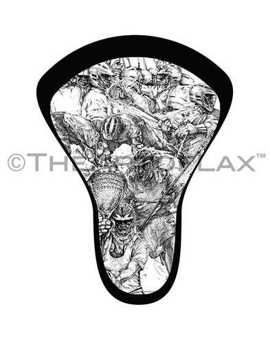 Lax Head Montage Art Work (unframed)