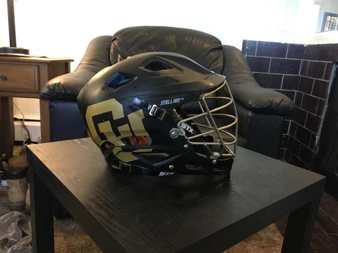 University of Colorado Buffaloes STX Stallion 650 Helmet Black