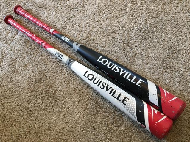 2 Louisville Slugger BBCOR Baseball Bats ~ Prime 915 & Select 715 ~ New Lizard Skins grips