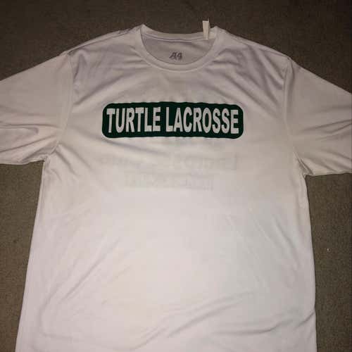 The Green Turtle Lacrosse Club Shooter Shirt Sz L