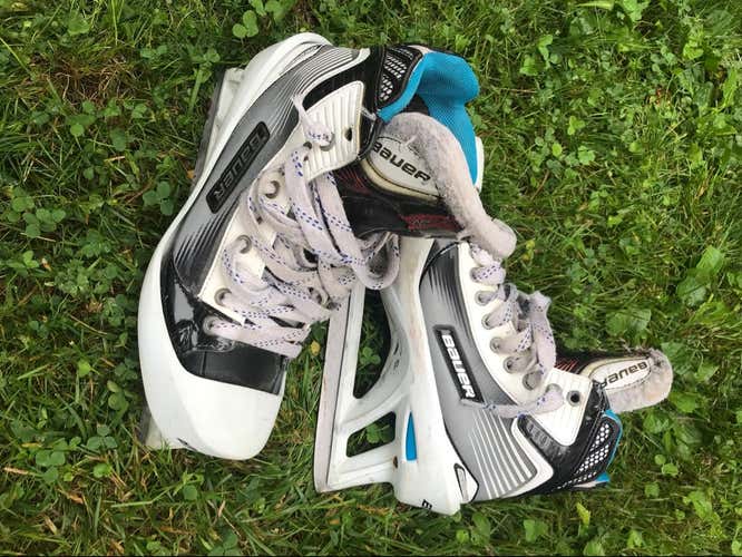 Bauer Reactor 6000 Skates With Bauer APX Stiff Tongues