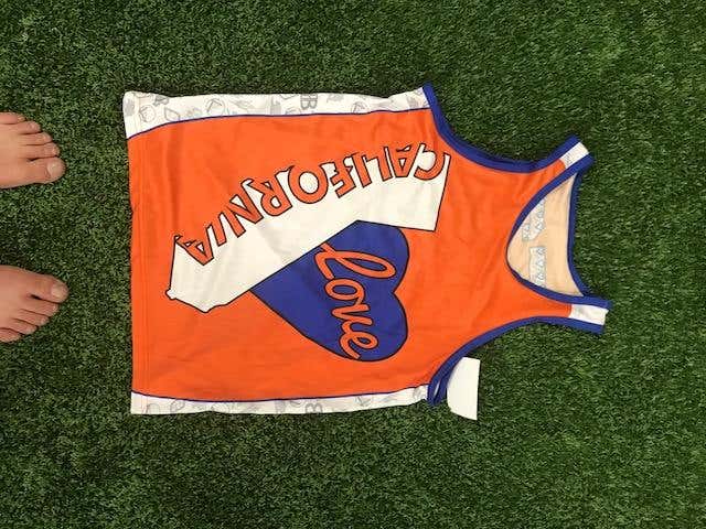 Sweet custom Cali Love Custom Jersey