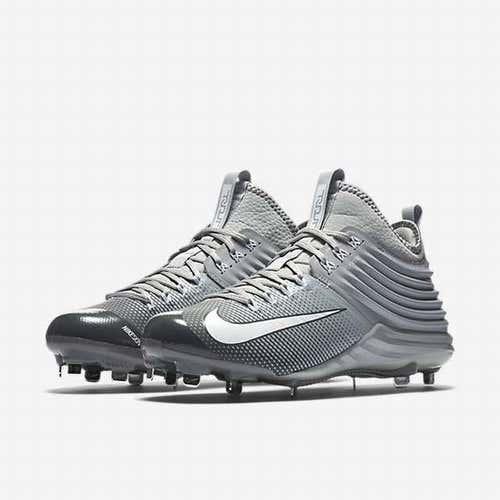 Nike Lunar Trout 2 Pro Metal sz 11 Grey 807127 001 Zoom Vapor Huarache White