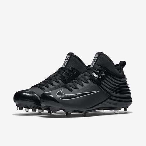 Nike Lunar Trout 2 Metal sz 13 Black 807127 002 Zoom Vapor Pro Huarache Flywire