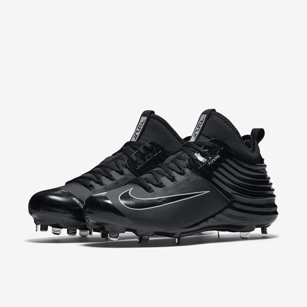Nike Lunar Trout 2 Metal sz 13 Black 807127 002 Zoom Vapor Pro Huarache Flywire