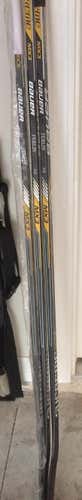 NEW or used Bauer MX3 and 1S sticks righty 100 flex (see description)