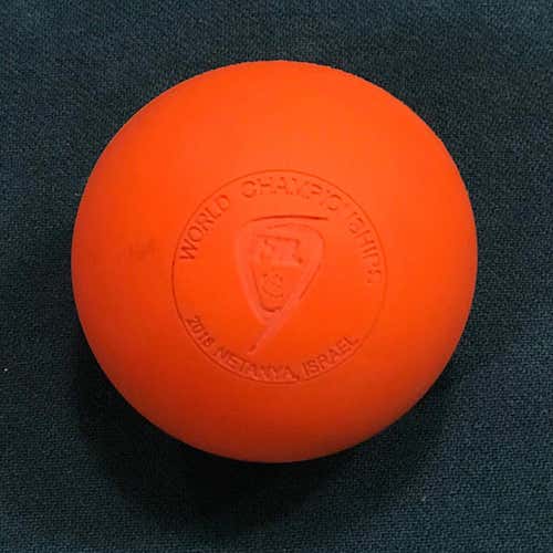 Game ball from USA V. Iroquois Opening Game