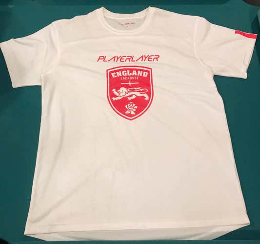 White Team England Shooting Shirt