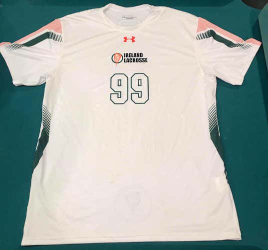 White Team Ireland Shooting Shirt
