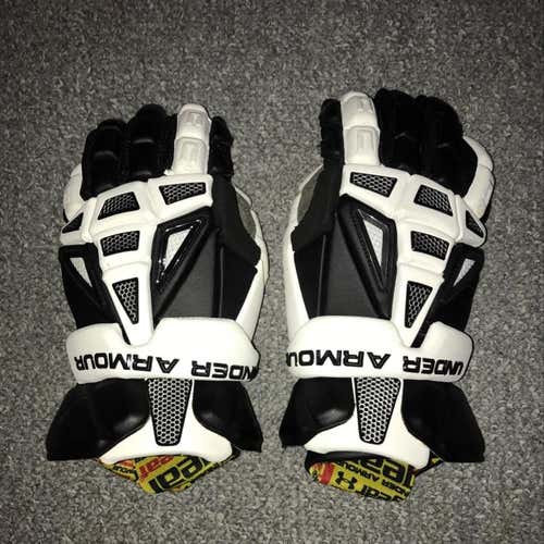 Under Armour Command Lacrosse Gloves With Palms Cut Out