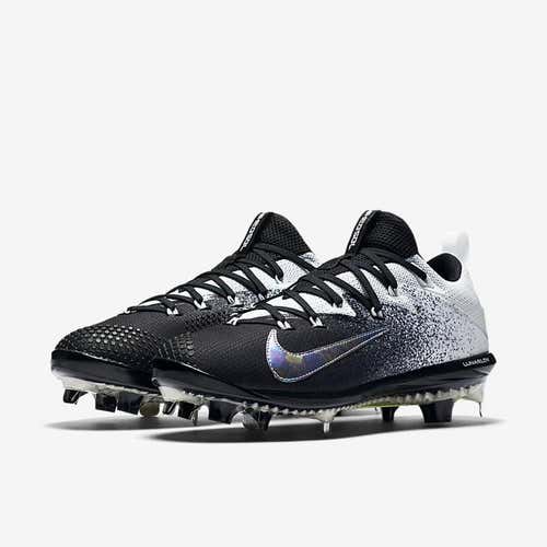 Nike Lunar Vapor Ultrafly Elite sz 9.5 Black 852686 100 Metal Hybrid Baseball