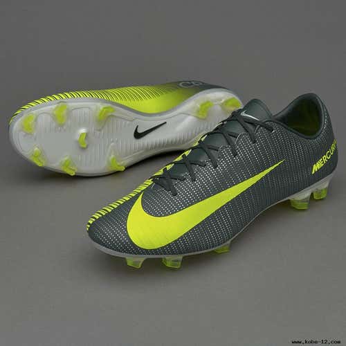 Nike Mercurial Veloce III CR7 sz 12 Seaweed Volt 858736 376 Vapor SuperFly 360