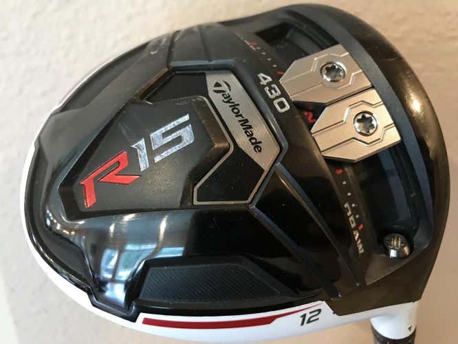 TaylorMade r15 12* Driver with Fujikura Speeder 757 Regular Flex shaft