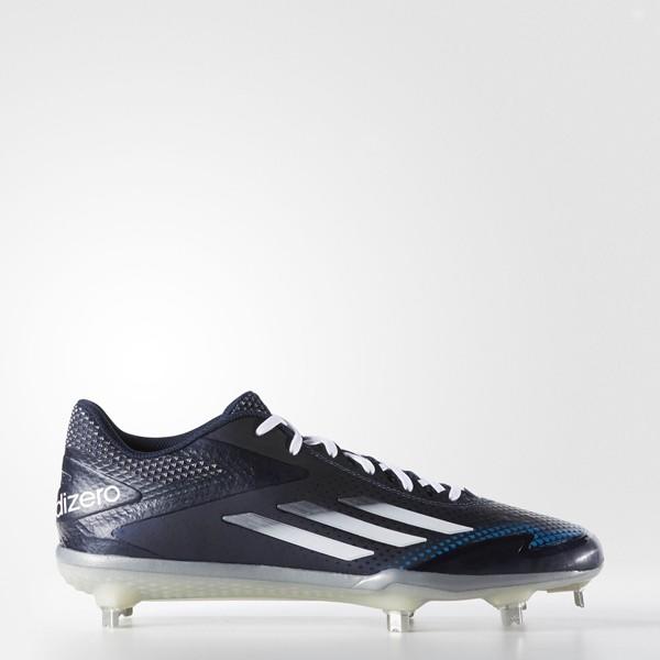 Adidas Afterburner 2.0 sz 12 S84704 Navy White Metal Baseball Cleat