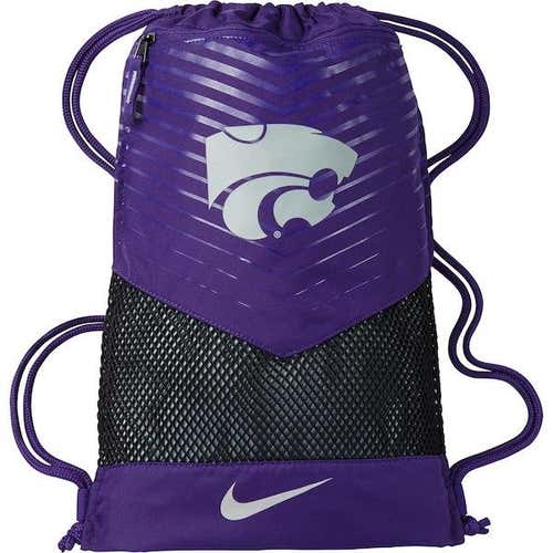 Nike Vapor 2.0 Gym Sack KSU Kansas State Wildcats Drawstring Bag BA5284 567
