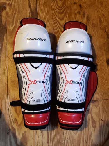 Bauer Vapor X800 Shin Pads Senior 14