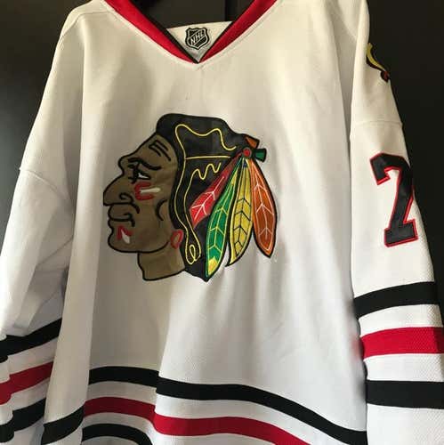 Chicago Blackhawks Panarin Used Hockey Jersey Size 52