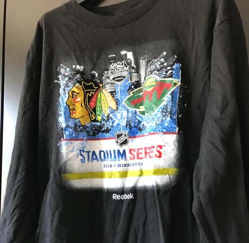 Blackhawks Wild Stadium Series T-Shirt