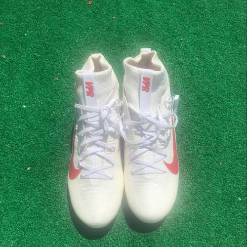 Nike Vapor Cleat -White/red- Never Worn