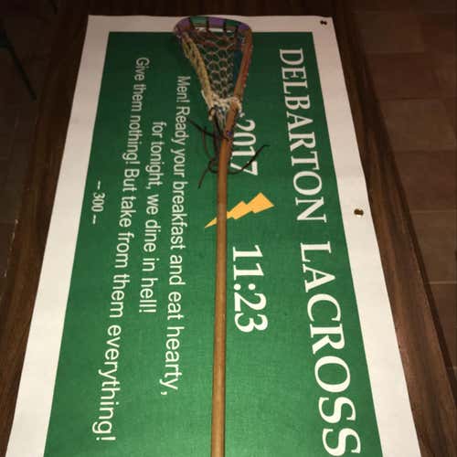 Traditional Wooden Lacrosse Stick