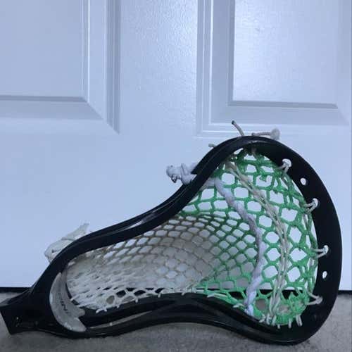 Brine Blueprint Black Lacrosse Head With Throne Mesh