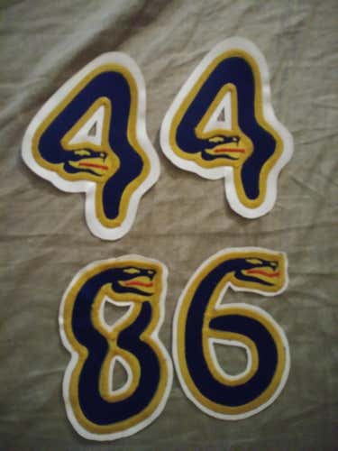Columbus cottonmouths jersey numbers