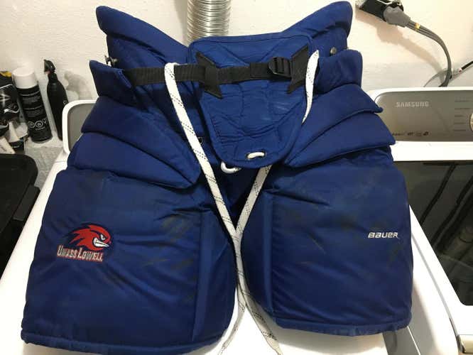 Umass Lowell Bauer Goalie Pants Senior Large