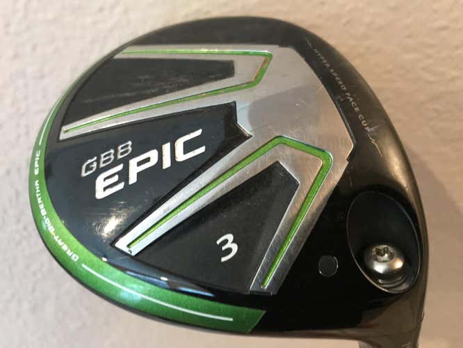 Callaway GBB Epic 15* 3 Fairway Metal with Aldila Rogue 75 Stiff Flex shaft