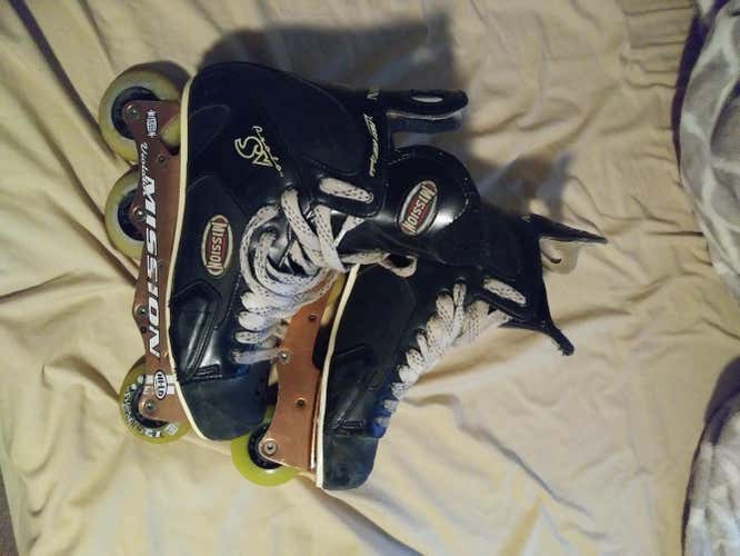 Used Mission Roller Hockey Skates