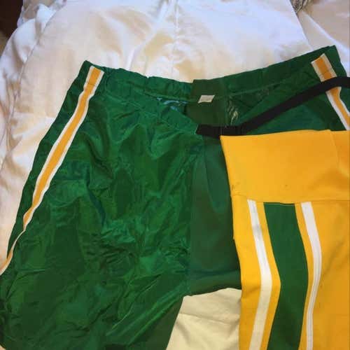 Yellow & Green Jr Seals Pant Shell & Socks