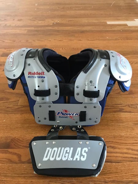 Riddell SPK Power Shoulder Pads + Back Plate