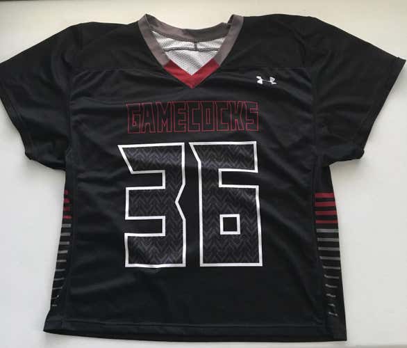 South Carolina Lacrosse Black Game Jerseys (Large) [GAME WORN]