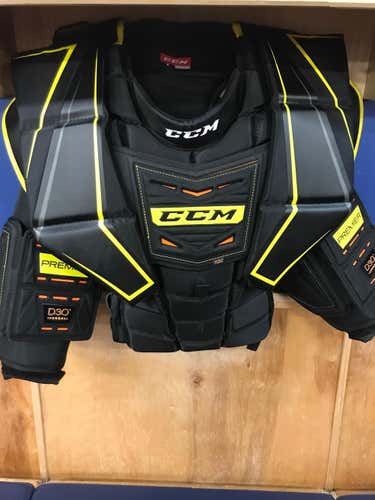 New CCM Premier Pro Chest and Arm Protector Goalie Chest Protector Senior