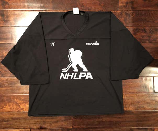 Pair Pro Stock Warrior NHLPA Lockout Practice Jersey Goalie Cut