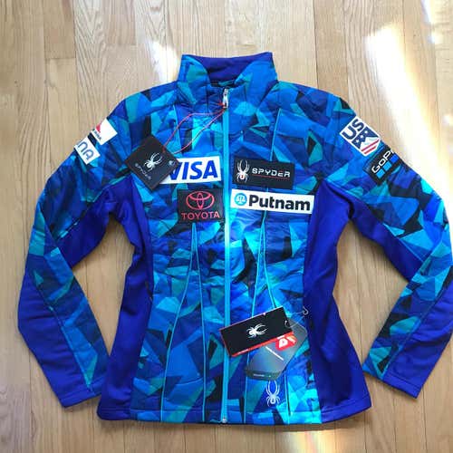 NEW 2018 US SKI TEAM SPYDER WOMAN'S Sz S  Jacket USST