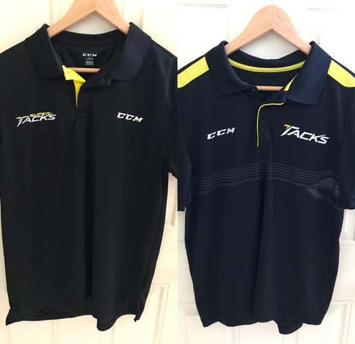 Bundle Of 2 CCM L Tacks/Super Tacks Polos