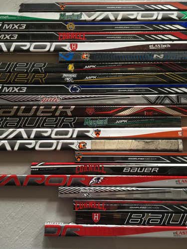 NCAA Bauer stick pieces